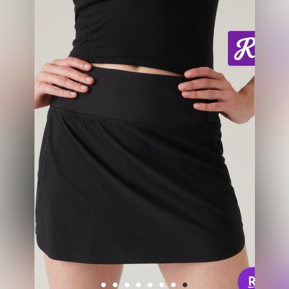 NWT Athleta Skort Run With It High Rise 14” - Picture 4 of 13